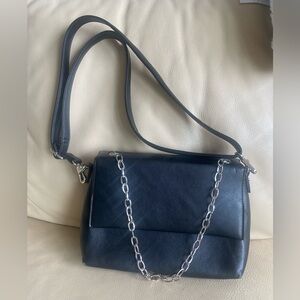 Faux leather purse